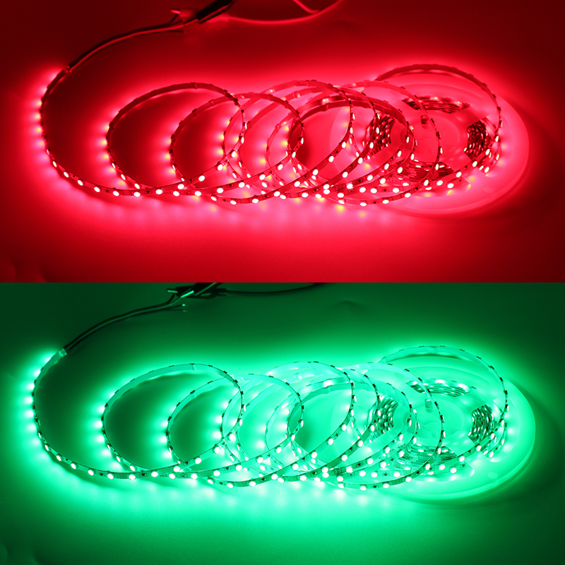 5m RGB Color Changing LED Lights - 5mm Narrow LED Strip - DC24V 72LEDs/m